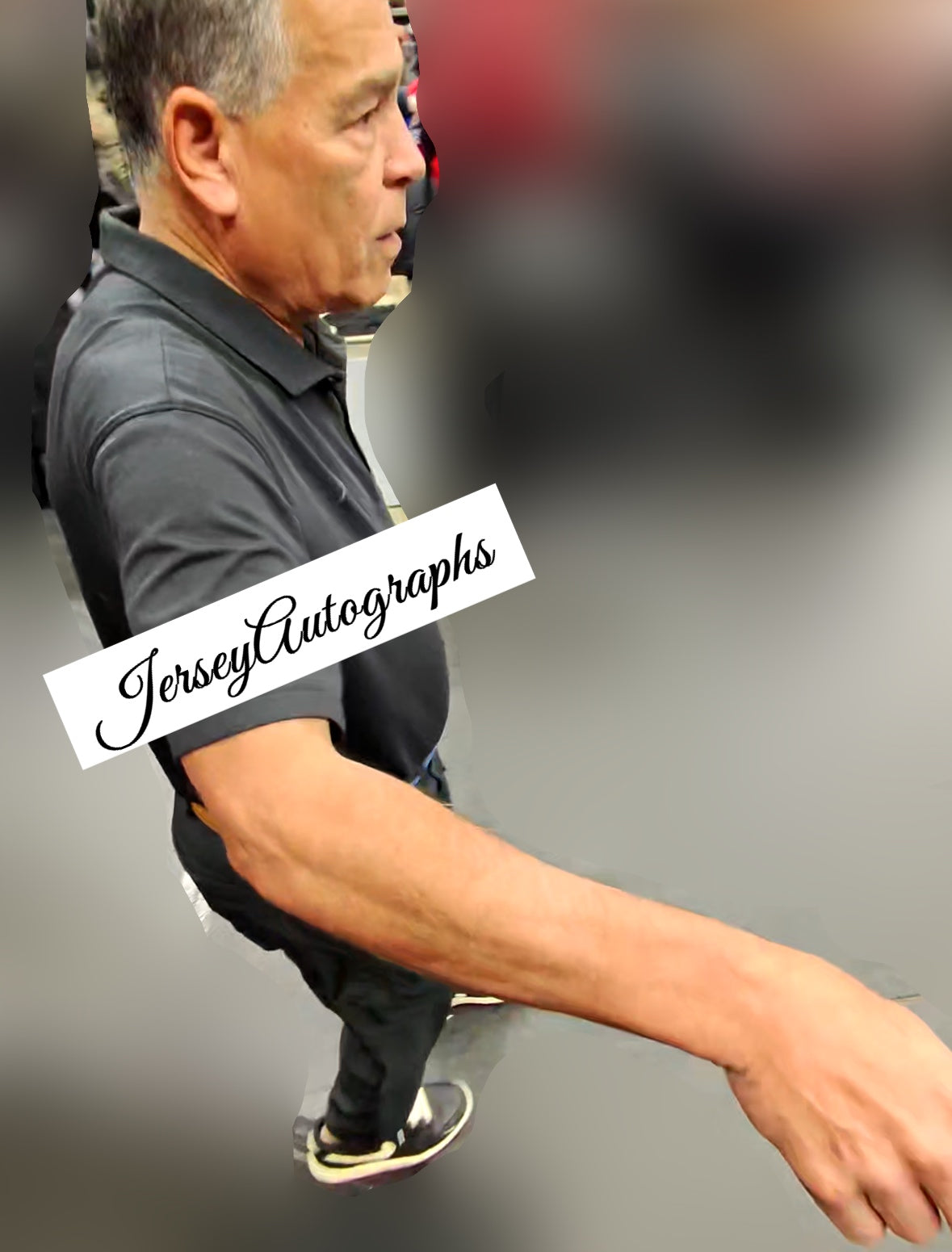 Kelvin Sampson Autographed/Signed Houston Cougars Jersey Exact Proof!