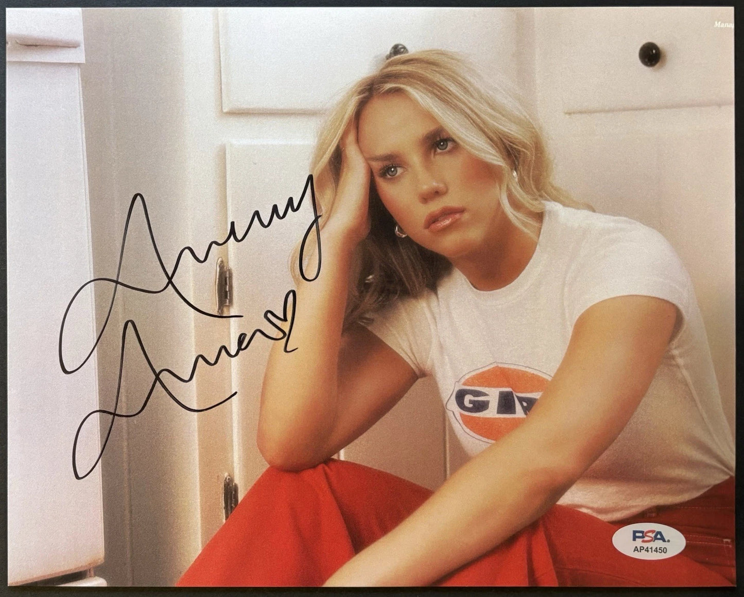 Avery Anna Full Name Autographed/Signed Breakup Over Breakfast 8x10 Photo PSA!