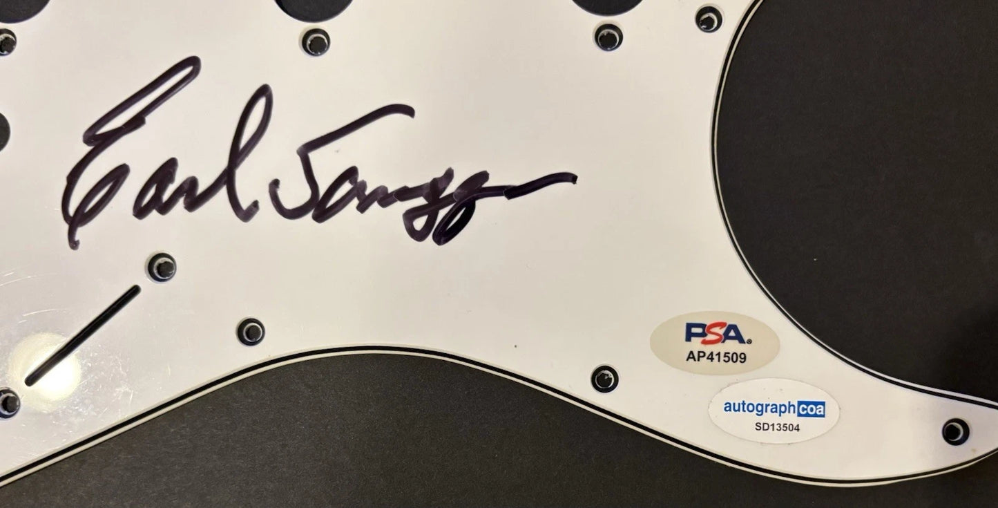 Earl Scruggs Autographed/Signed Guitar Pickguard White PSA ACOA!