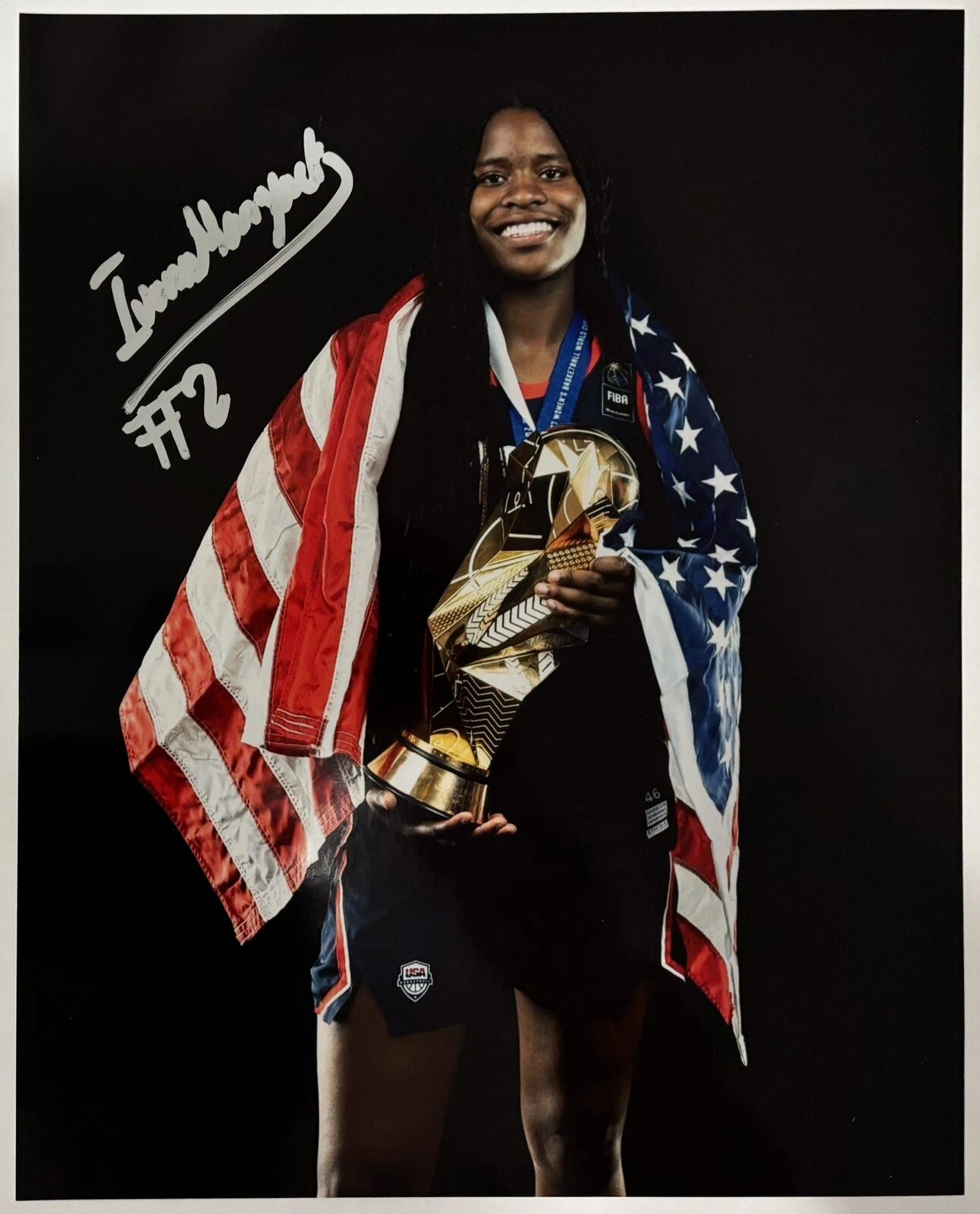 Ivanna Wilson Manyacka Autographed/Signed USA 8x10 Photo!