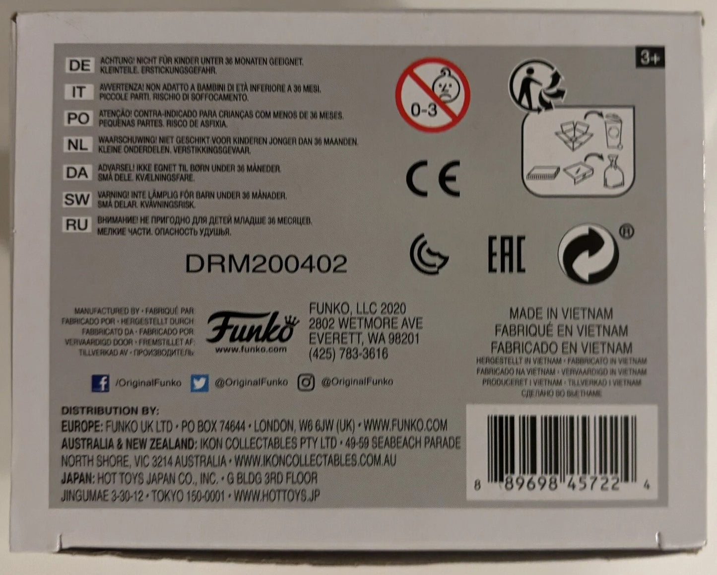 Jack Doepke Autographed/Signed "I'm Lovin' It" Ronald McDonald Funko Pop!