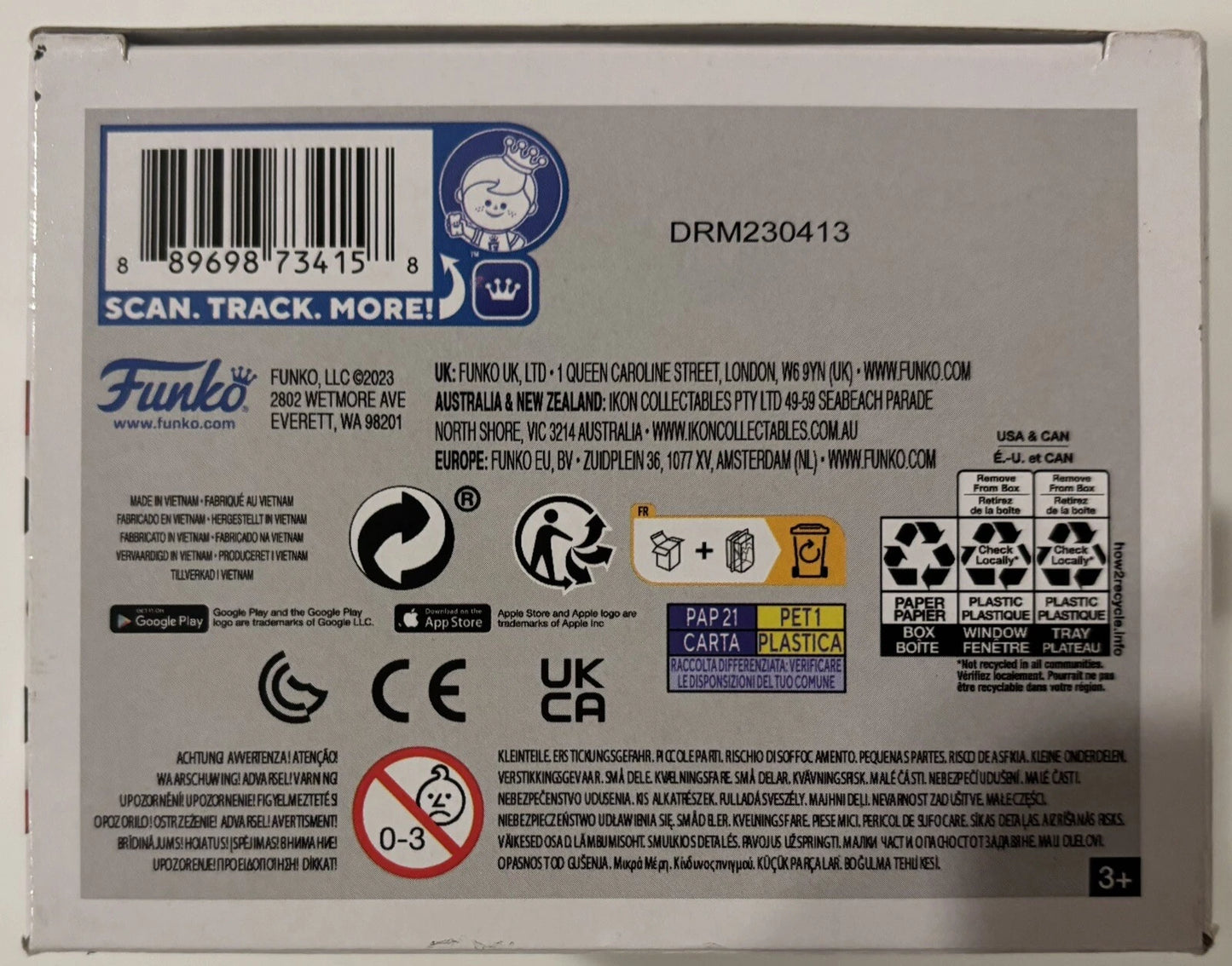 Jack Doepke Autographed/Signed "Happy Birthday! Your Clown-" Birthday Ronald McDonald Funko Pop!