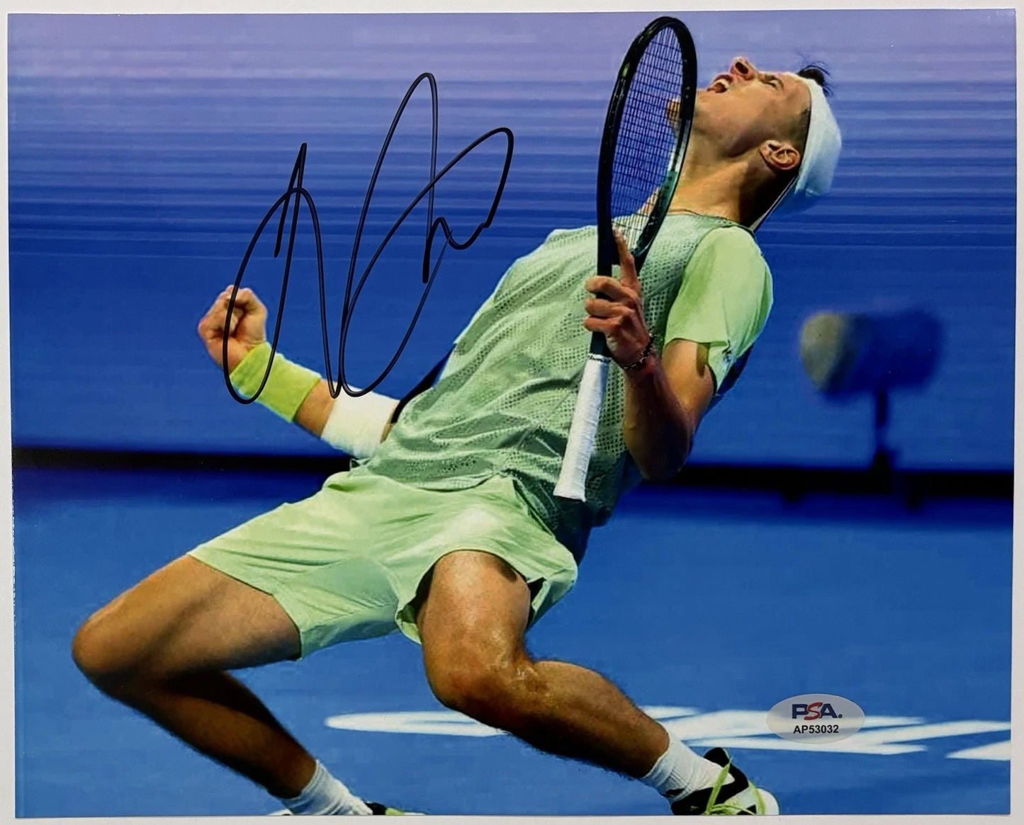 Jakub Mensik Autographed/Signed 8X10 Photo PSA!