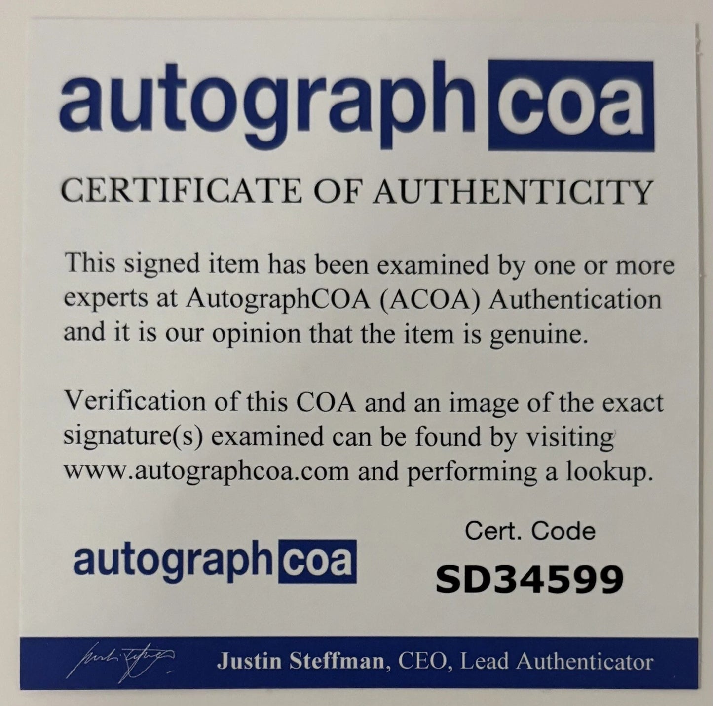 Joan Severance Autographed/Signed 8x10 Photo ACOA!