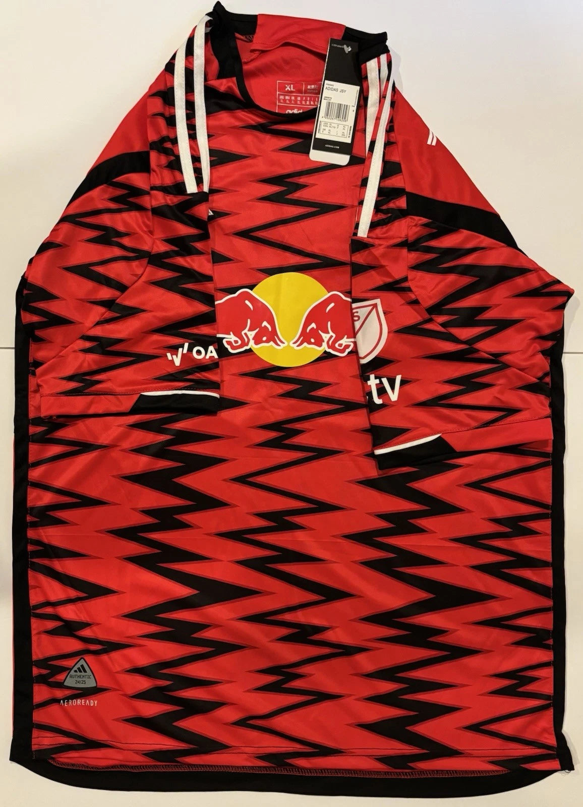 Julian Hall Autographed/Signed Zakrzewski New York Red Bulls Jersey PSA!