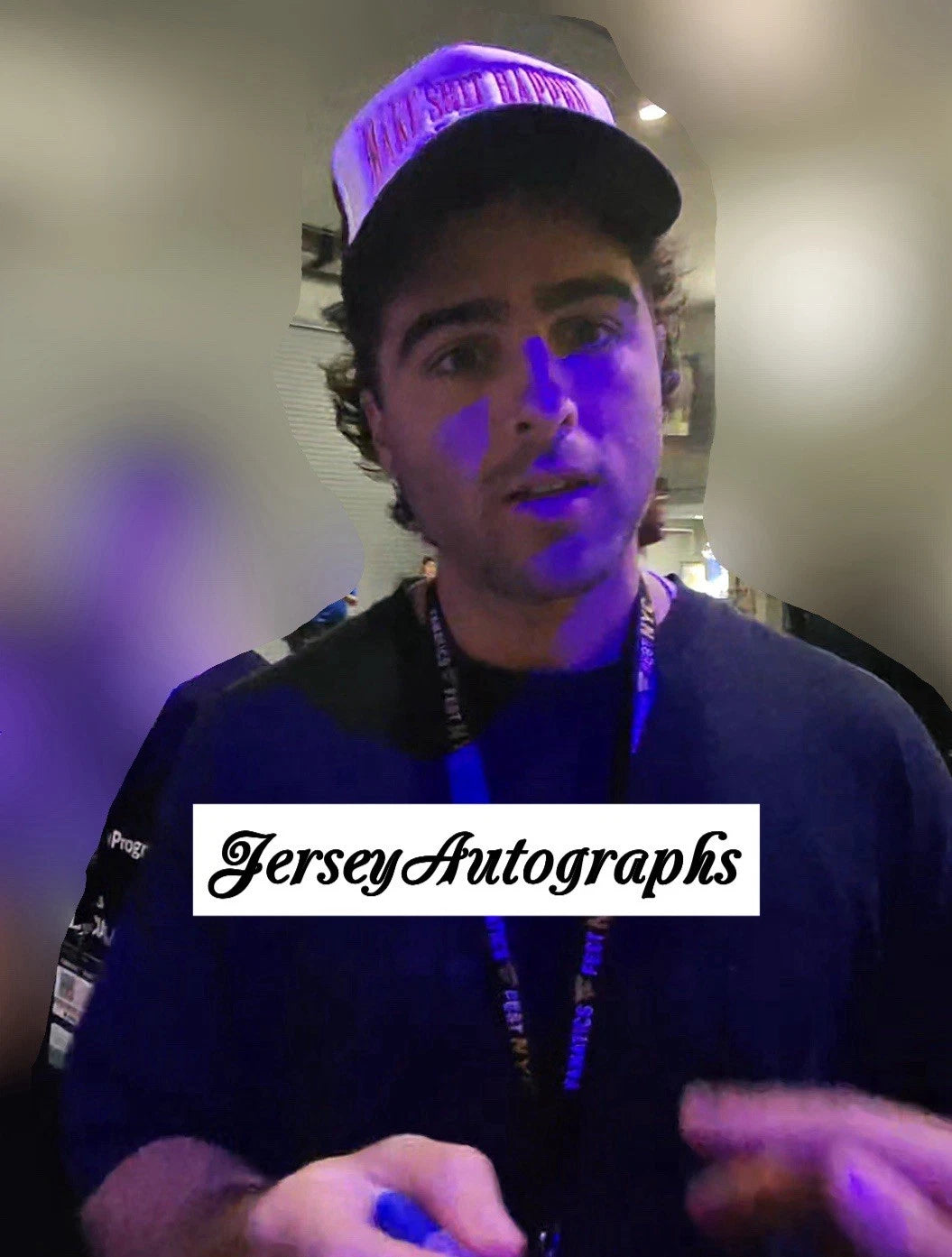 Nick Nayersina Autographed/Signed Microphone!