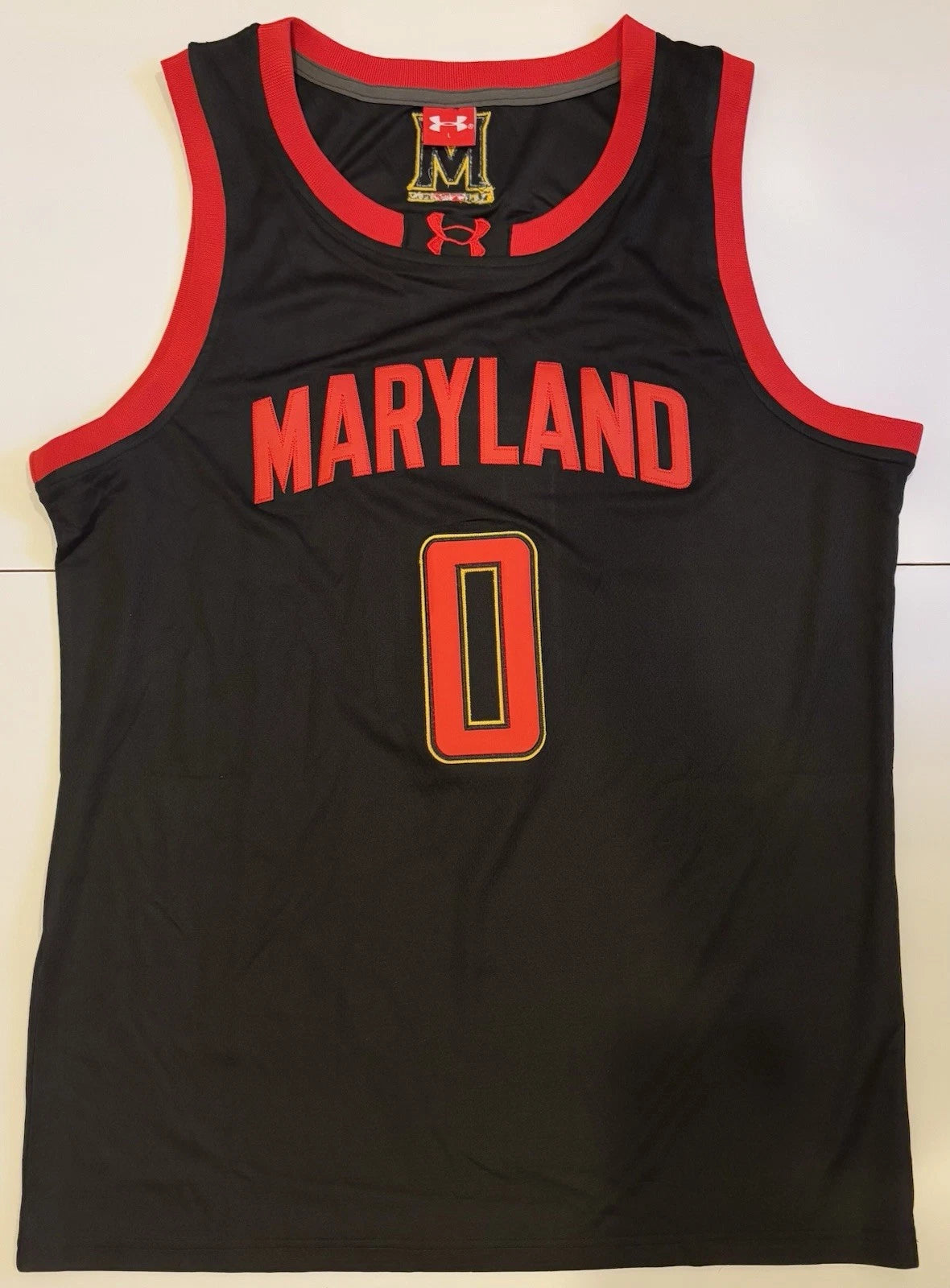 Shyanne Sellers Maryland Terrapins Black Jersey Stitched Size Large! (Unsigned)
