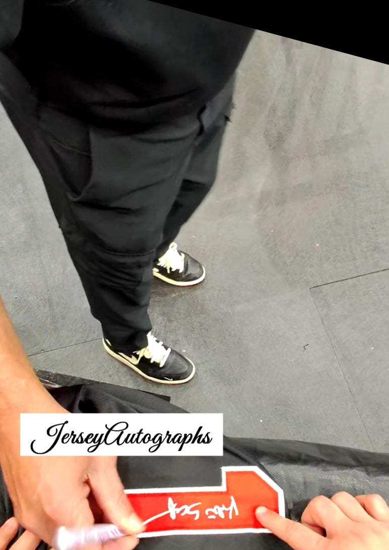 Kelvin Sampson Autographed/Signed Houston Cougars Jersey Exact Proof!