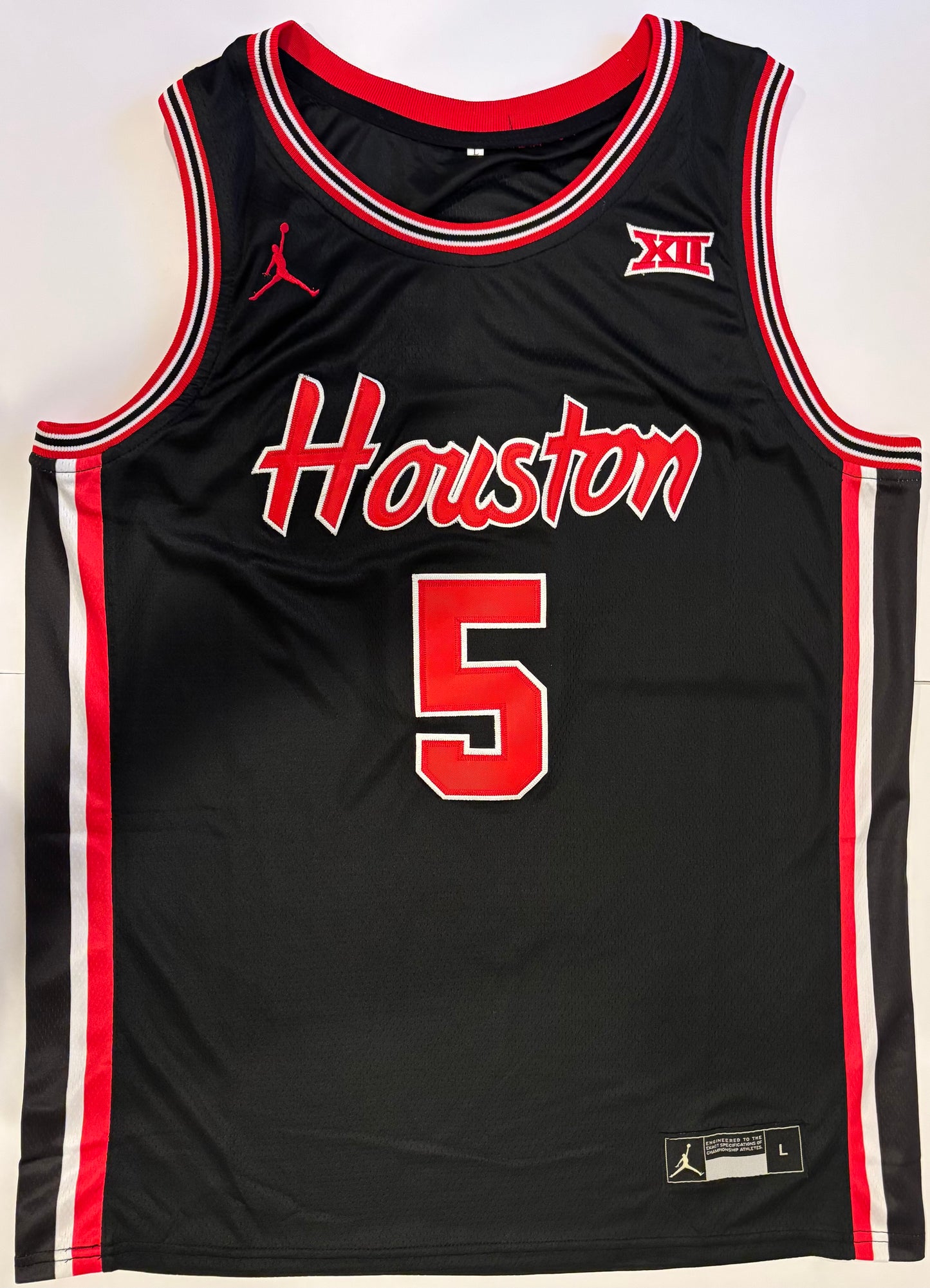 Chris Cenac Jr. Autographed/Signed Houston Cougars Jersey Exact Proof!