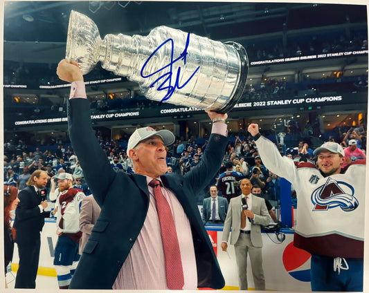 Jared Bednar Autographed/Signed Colorado Avalanche 8x10 Photo Exact Proof!