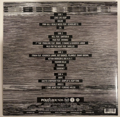 ASAP Rocky Autographed/Signed Long Live A$AP Vinyl PSA COA!