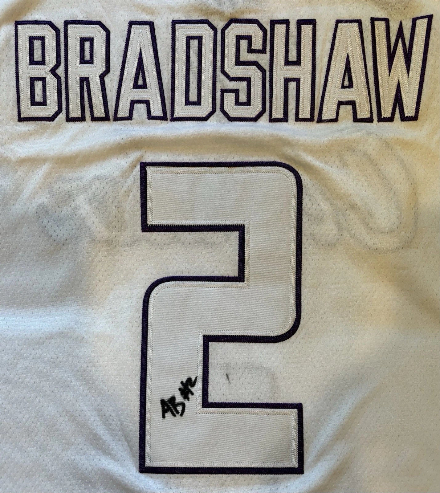 Aaron Bradshaw Autographed/Signed Camden HS NJ Jersey!