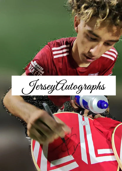 Adri Mehmeti Autographed/Signed New York Red Bulls Jersey Exact Proof!