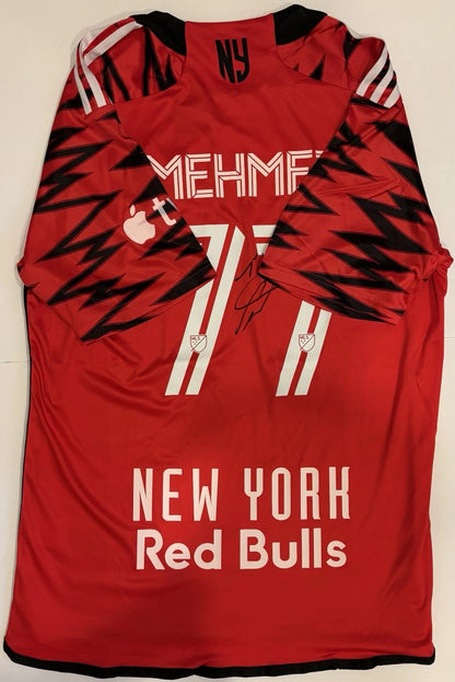 Adri Mehmeti Autographed/Signed New York Red Bulls Jersey Exact Proof!