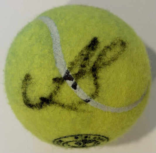 Anastasija Sevastova Autographed/Signed US Cincinnati Open Wilson Tennis Ball Proof!