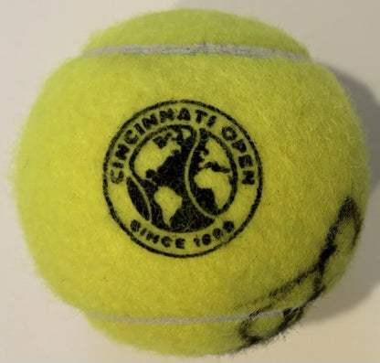 Anastasija Sevastova Autographed/Signed US Cincinnati Open Wilson Tennis Ball Proof!