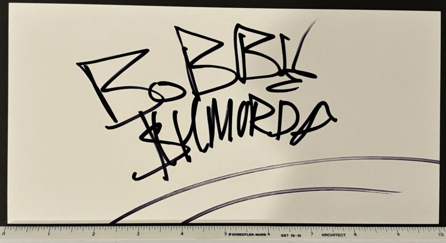 Bobby Shmurda Autographed/Signed 10x5 White Glossy Blank Photo Paper Cut!