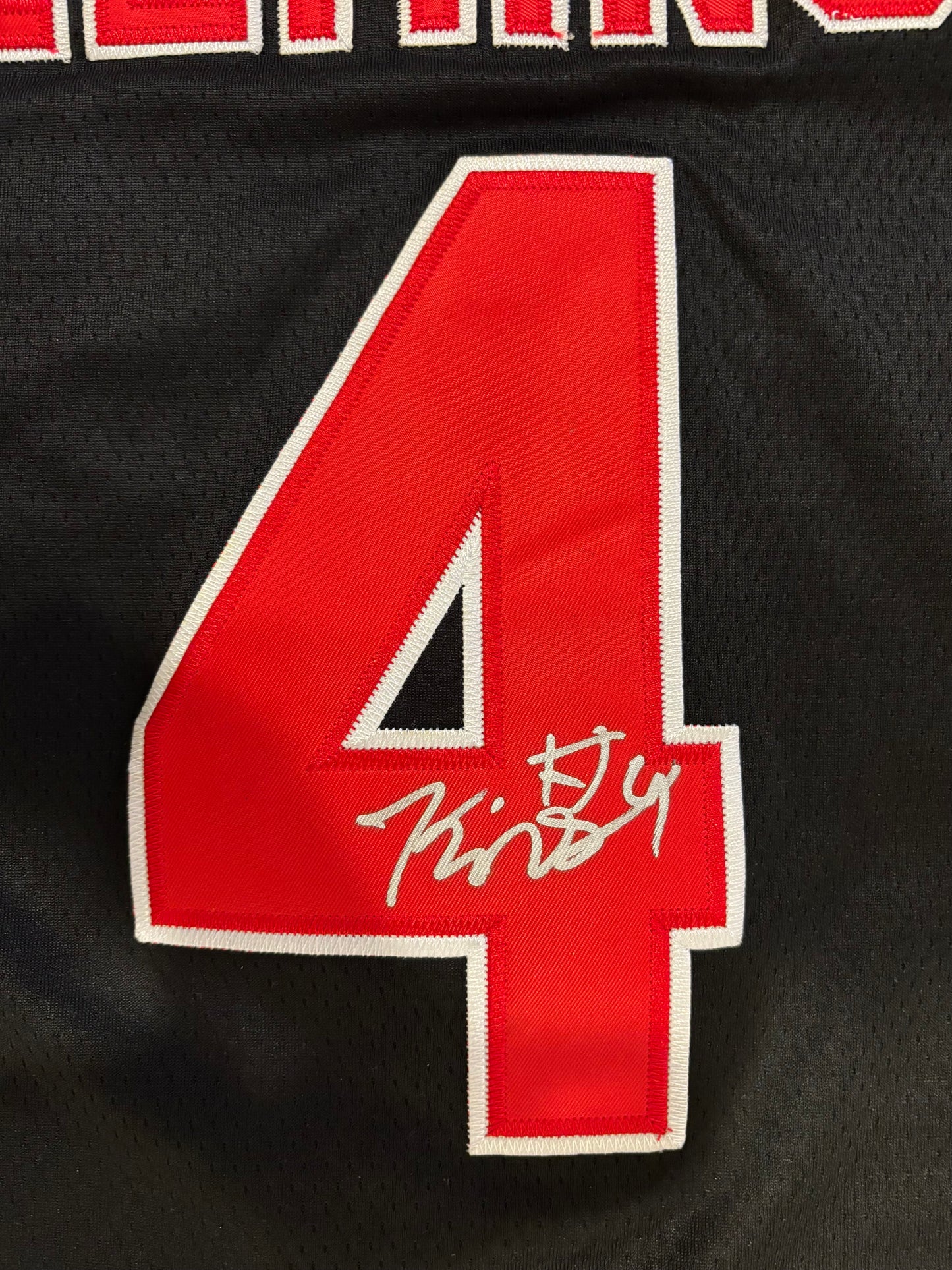 Kingston Flemings Autographed/Signed Houston Cougars Jersey Exact Proof!