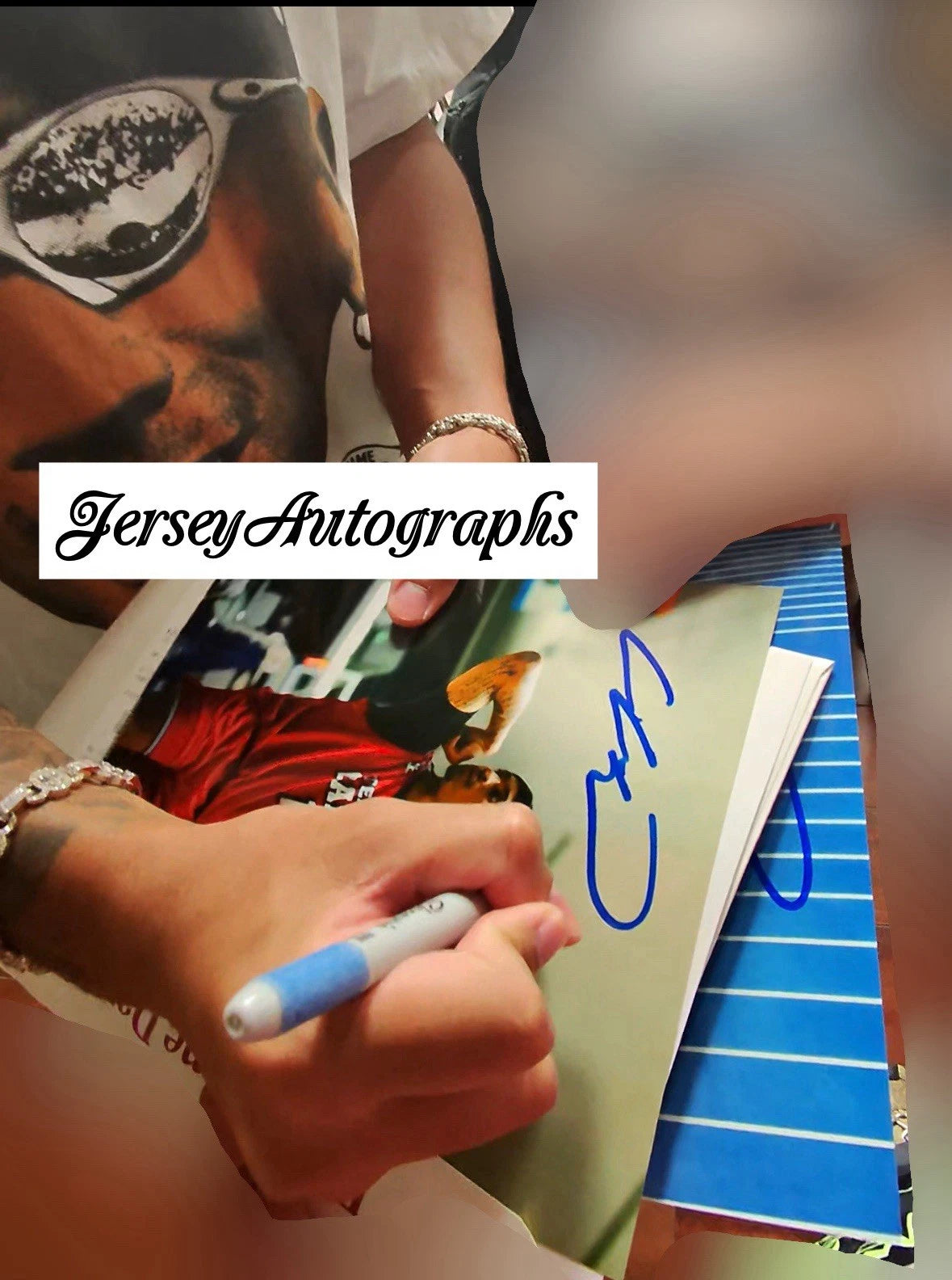 Cam Wilder Autographed/Signed 8x10 Photo Exact Proof!