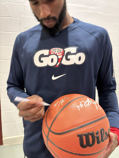 2025 Capital City Go-Go 11x Team Autogaphed/Signed Wilson Basketball!