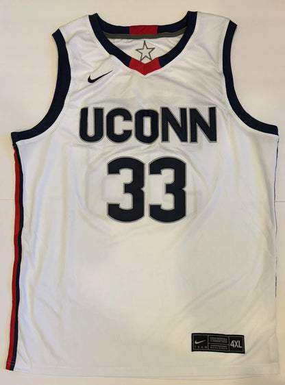 Caroline Ducharme Autographed/Signed UConn Huskies Jersey PSA!