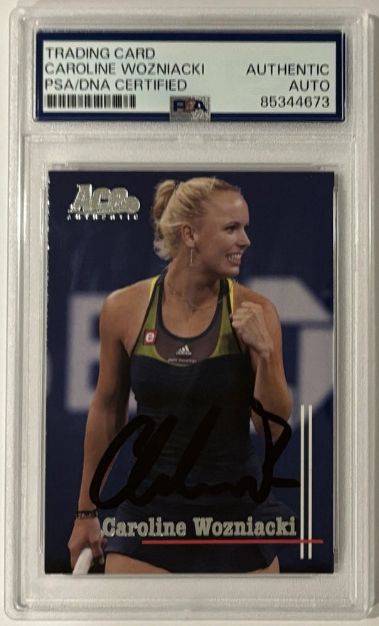 Caroline Wozniacki Autographed/Signed 2011 Ace Card PSA!