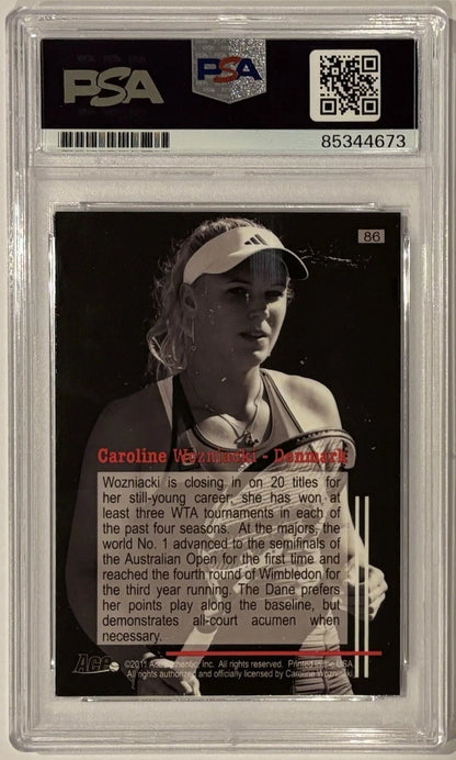 Caroline Wozniacki Autographed/Signed 2011 Ace Card PSA!