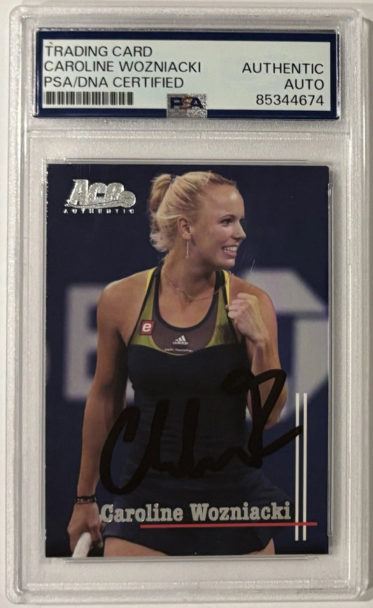 Caroline Wozniacki Autographed/Signed 2011 Ace Card PSA!