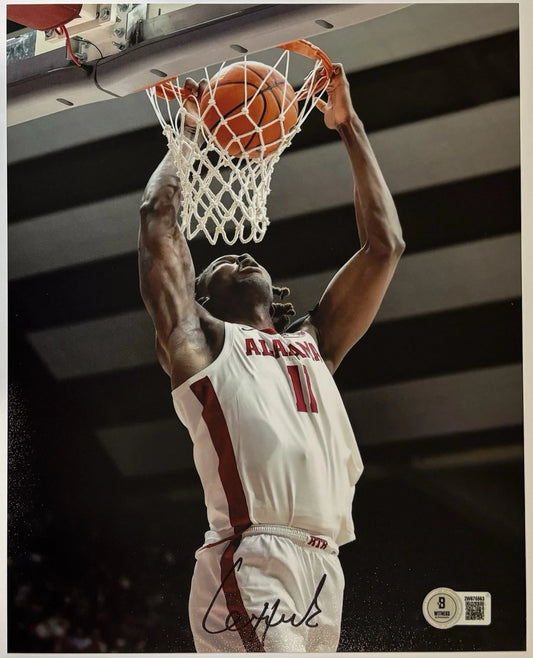 Clifford Omoruyi Autographed/Signed Alabama Crimson Tide 8x10 Photo Beckett Witness!