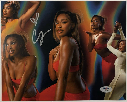 Coco Jones Autographed/Signed 8x10 Photo PSA!