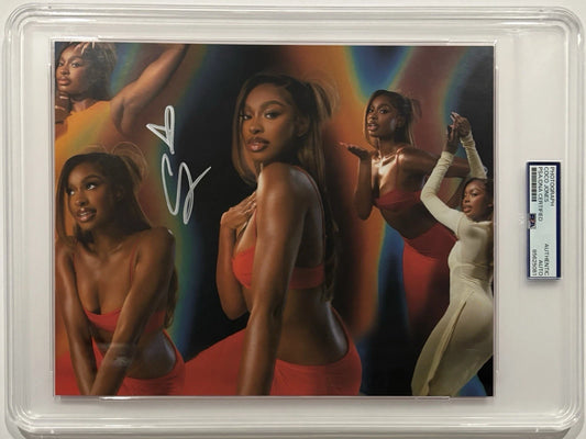 Coco Jones Autographed/Signed 8x10 Photo PSA Encapsulated!