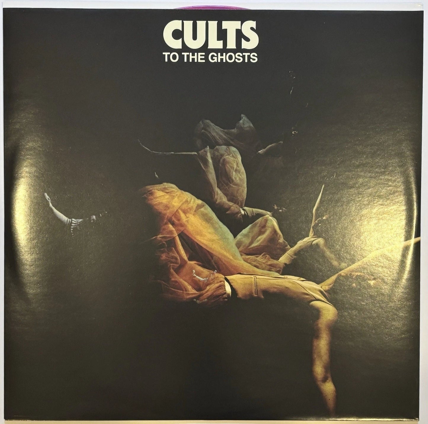 Cults Dual Autographed/Signed To The Ghosts Slip Mat & Zoetrope Vinyl!