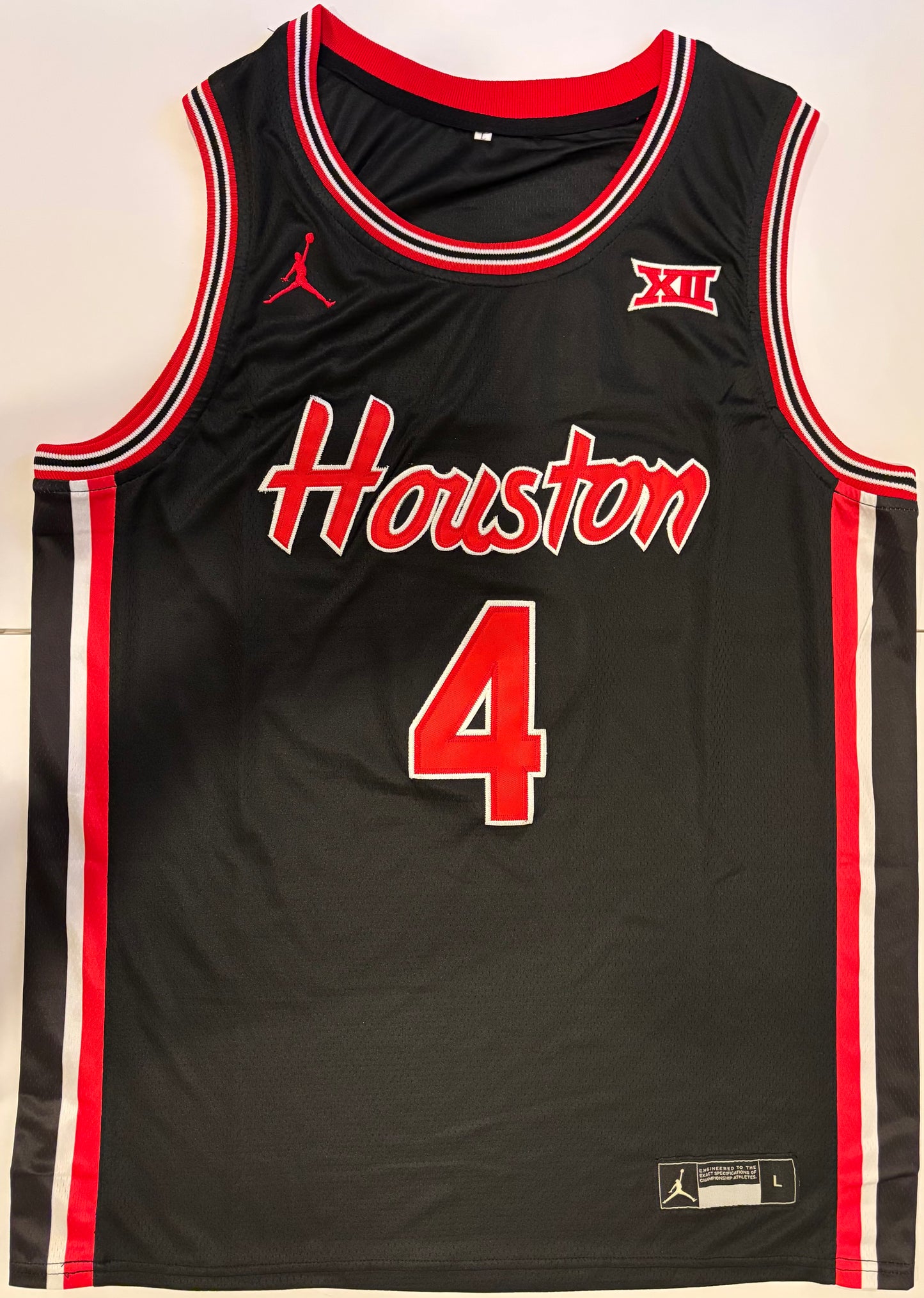 Kingston Flemings Autographed/Signed Houston Cougars Jersey Exact Proof!