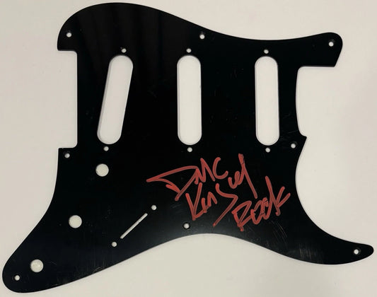 DMC Darryl McDaniels (Run DMC) Autographed/Signed Guitar Pick Guard Exact Proof & Inscription!