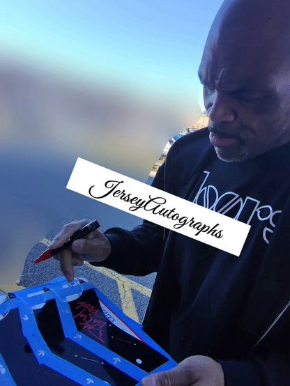 DMC Darryl McDaniels (Run DMC) Autographed/Signed Guitar Pick Guard Exact Proof & Inscription!