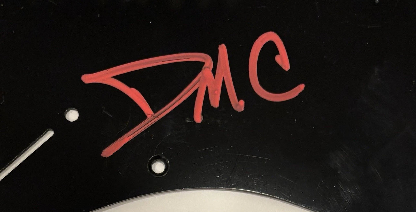 DMC Darryl McDaniels (Run DMC) Autographed/Signed Guitar Pick Guard Exact Proof!