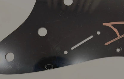 DMC Darryl McDaniels (Run DMC) Autographed/Signed Guitar Pick Guard Exact Proof!