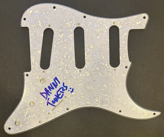 Danny Towers Autographed/Signed Electric Guitar Pickguard Exact Proof!