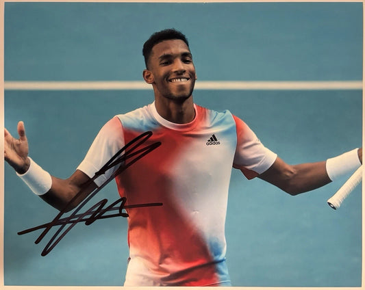 Felix Auger-Aliassime Autographed/Signed 8x10 Photo!