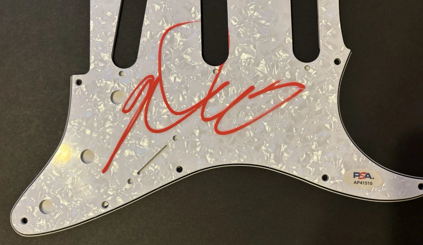 Girl in Red Autographed/Signed Electric Guitar Pickguard PSA!