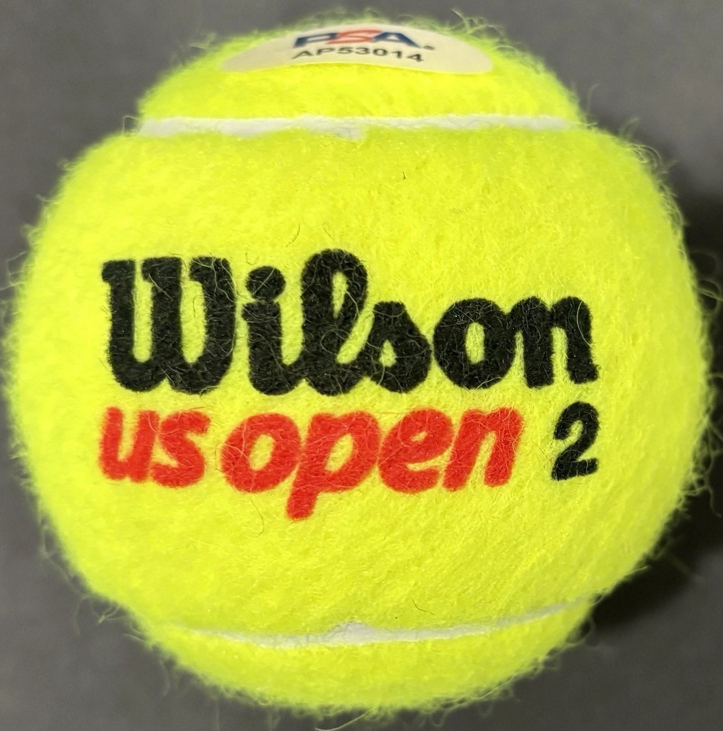 Holger Rune Autographed/Signed US Open Wilson Tennis Ball PSA!