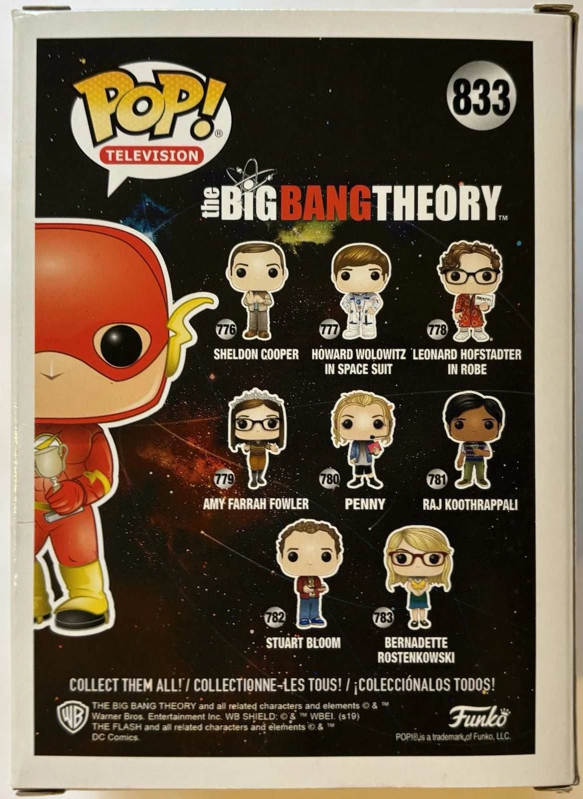 Iain Armitage Autographed/Signed Young Sheldon Cooper As The Flash Big Bang Theory Funko Pop PSA!