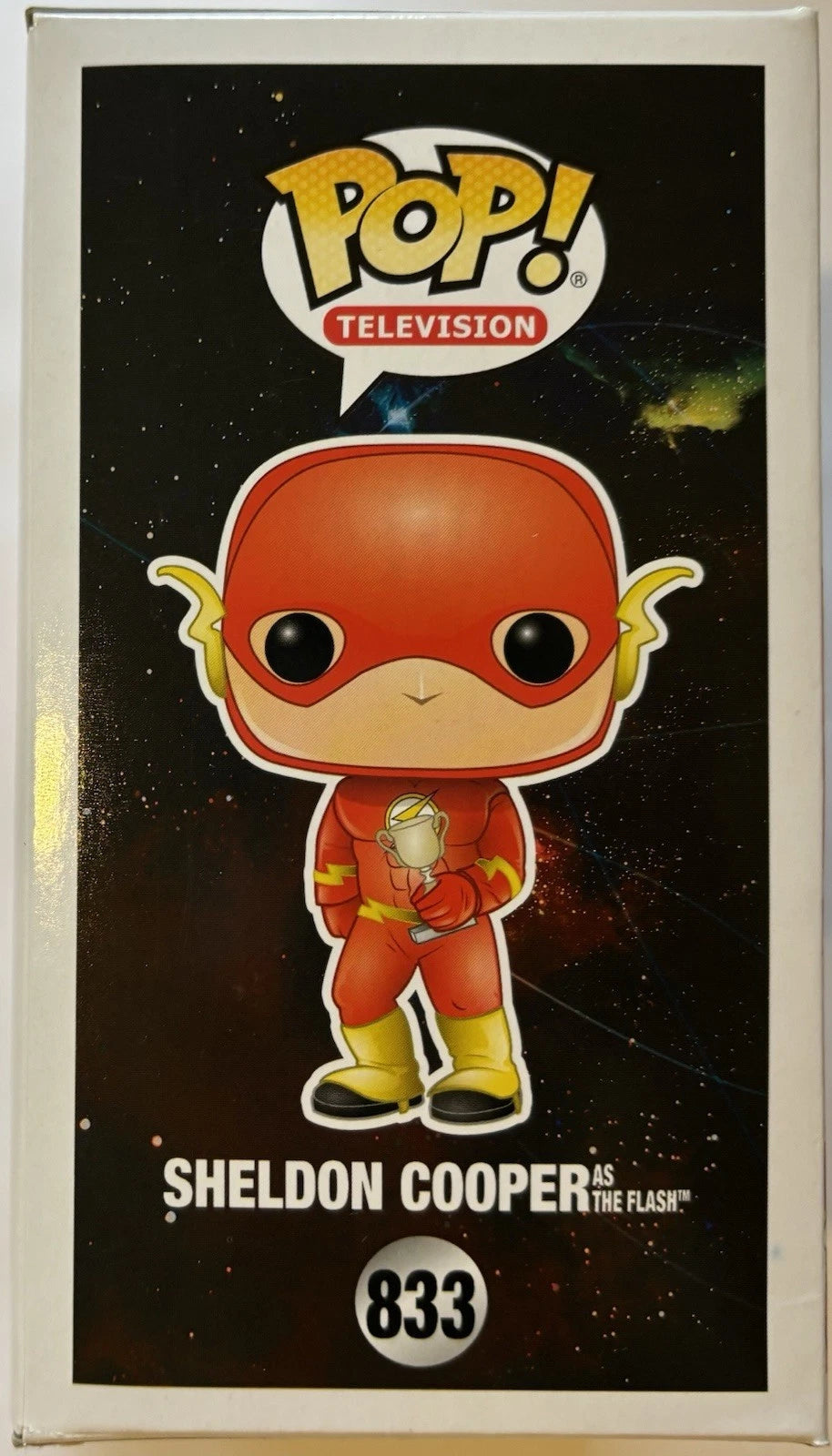 Iain Armitage Autographed/Signed Young Sheldon Cooper As The Flash Big Bang Theory Funko Pop PSA!