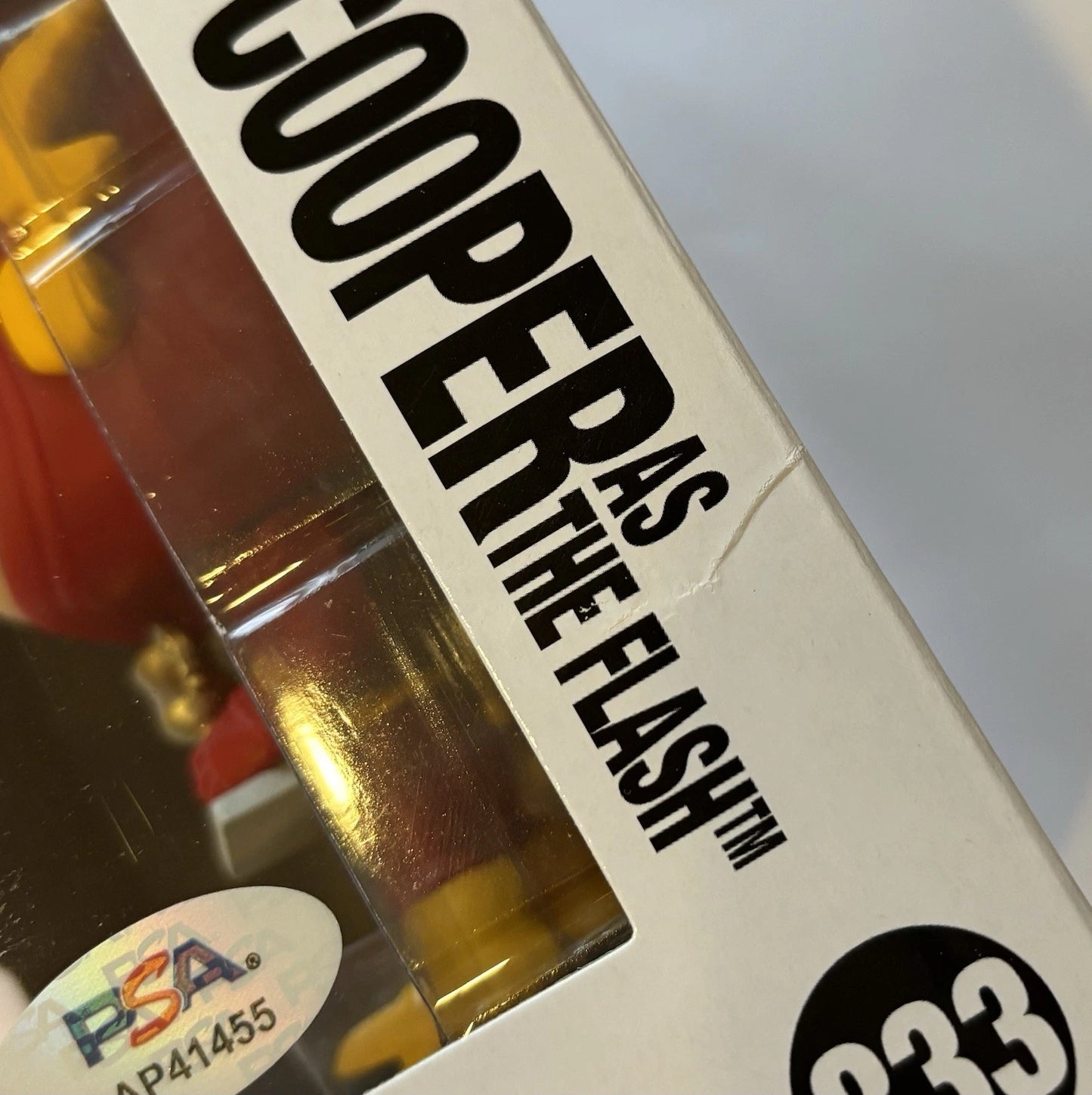 Iain Armitage Autographed/Signed Young Sheldon Cooper As The Flash Big Bang Theory Funko Pop PSA!