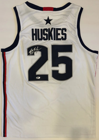 Ice Brady Autographed/Signed UConn Huskies Jersey PSA!