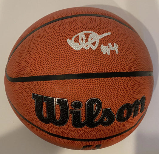 Isaiah Collier Autographed/Signed Wilson NBA Basketball PSA!