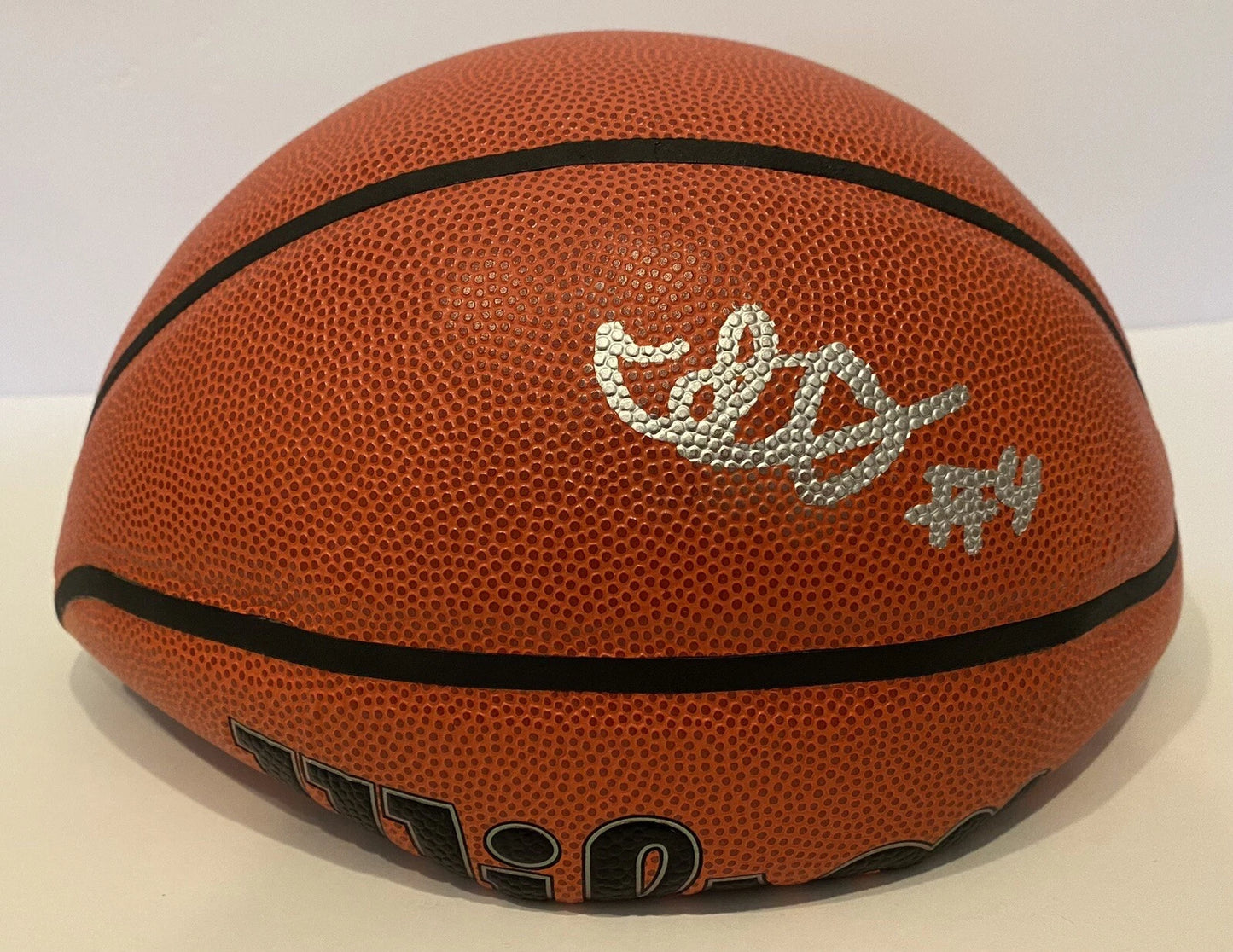 Isaiah Collier Autographed/Signed Wilson NBA Basketball PSA!