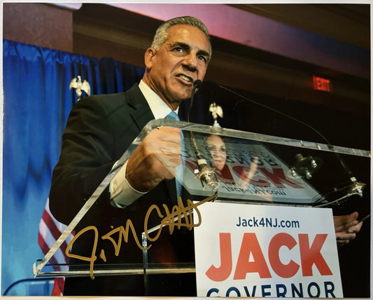 Jack Ciattarelli Autographed/Signed 8x10 Photo Exact Proof!
