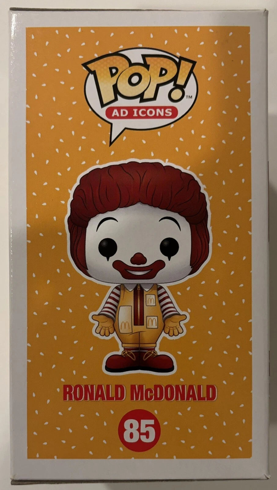 Jack Doepke Autographed/Signed "I'm Lovin' It" Ronald McDonald Funko Pop!
