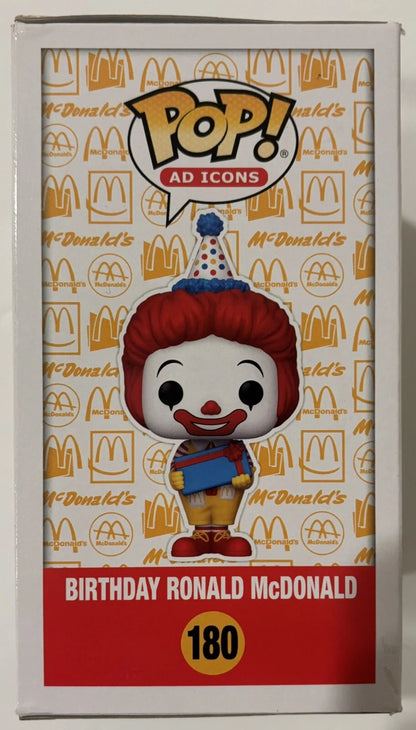 Jack Doepke Autographed/Signed "Happy Birthday! Your Clown-" Birthday Ronald McDonald Funko Pop!